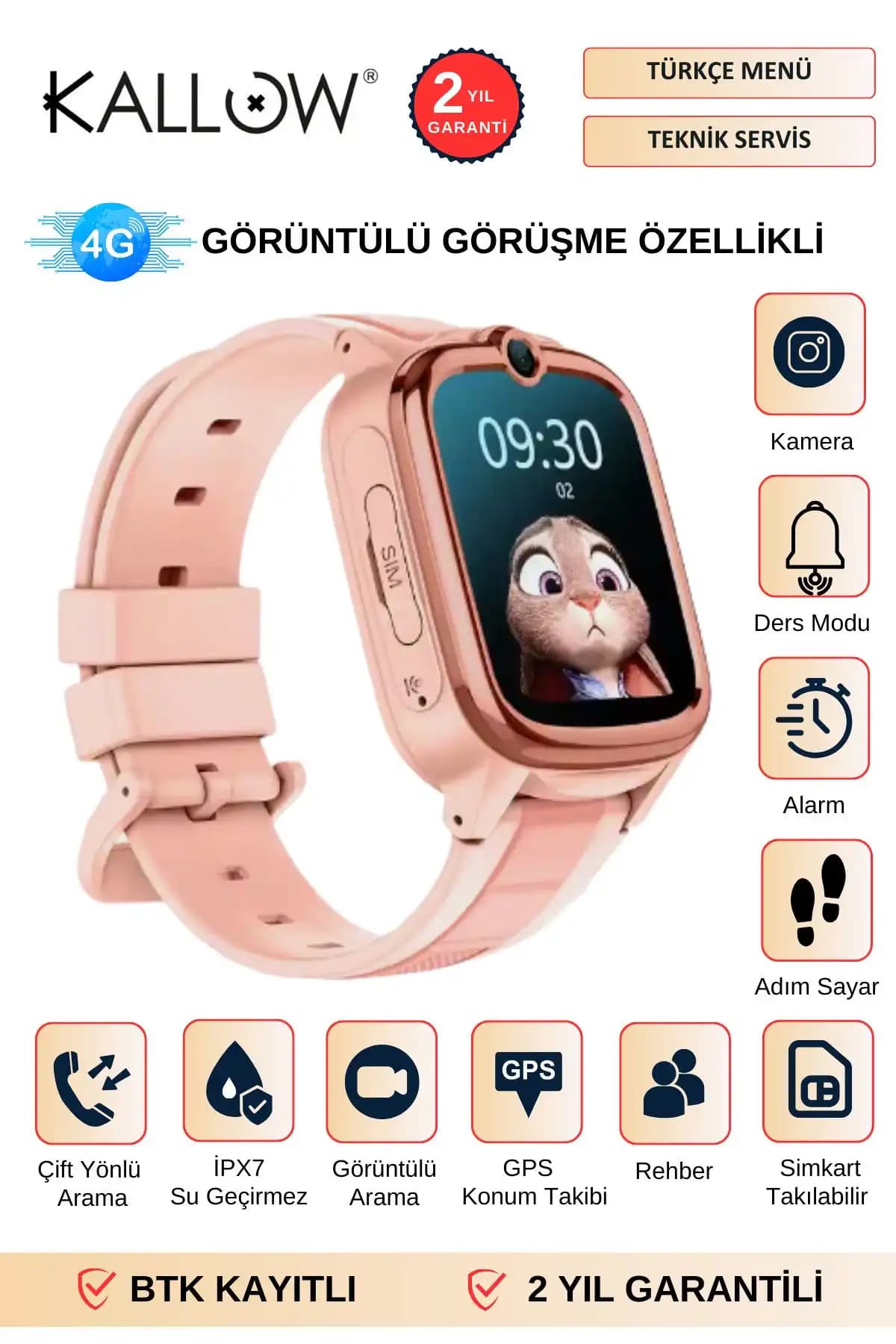 KALLOW Z50 ve Wiky Watch 4 Plus Akıllı Çocuk Saatleri Karşılaştırması