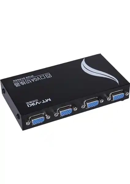 Alfais 4841 VGA Switch Çoklayıcı ile Çoklu Bilgisayar ve Monitör Yönetimi