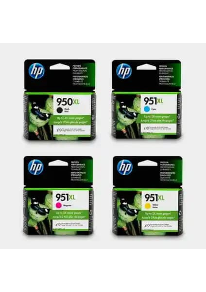 HP 950XL/951XL Orijinal Kartuş Seti: Yüksek Performans ve Güvenilirlik Özellikleri