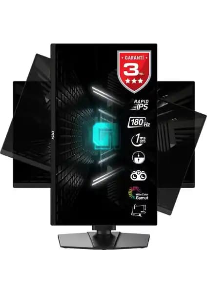 MSI G255PF E2 Oyun Monitörü: Yüksek Performans ve Gelişmiş Özellikler
