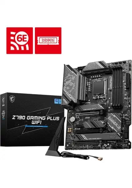 MSI Z790 GAMING PLUS WIFI Anakartı ile Yüksek Performans ve Güncel Teknolojiler