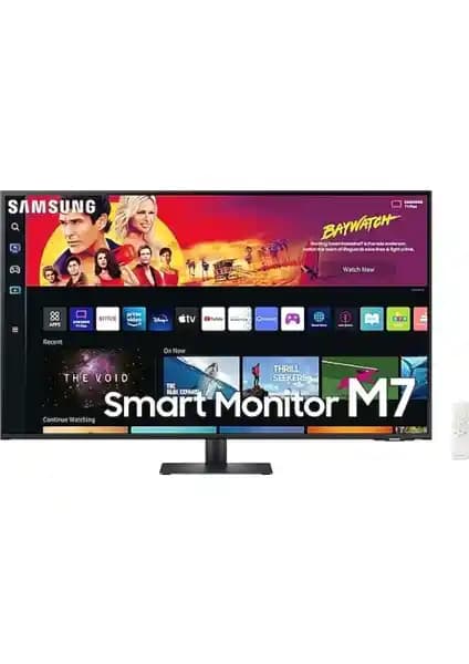 Samsung 43 inç M7 LS43BM700UPXUF Akıllı Monitör: Yüksek Çözünürlük ve Çok Fonksiyonlu Tasarım