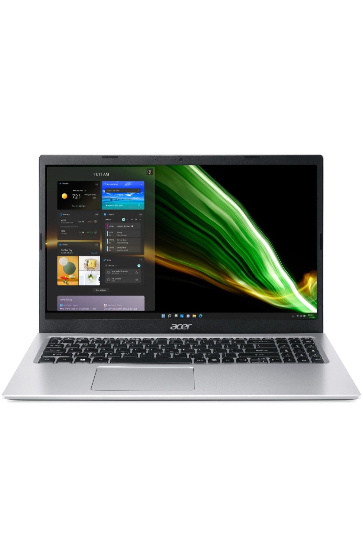 ACER Aspire3 Intel Celeron-N4500 4GB 128GB SSD DOS 15.6" Gümüş Dizüstü Bilgisayar(Acer Türkiye Garantili)