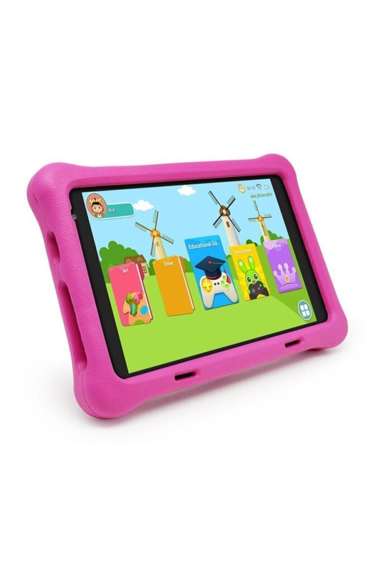 NPO 8" Ips Ekran 2gb 32gb Android 13.0 A133p 1.8ghz Antişok Çocuk Tableti, Kids Tablet Pembe Rs407