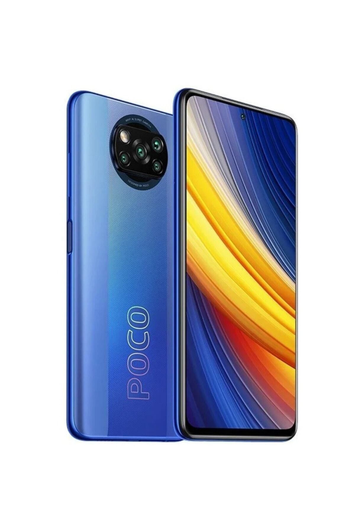 POCO X3 Pro 8GB Ram + 256 GB Mavi Cep Telefonu (Xiaomi Türkiye Garantili)